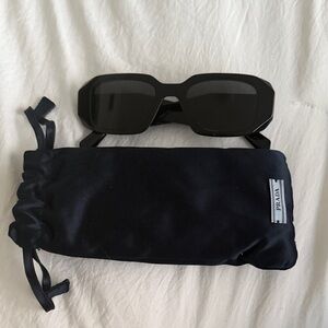 Prada Black Sunglasses with Velvet Pouch